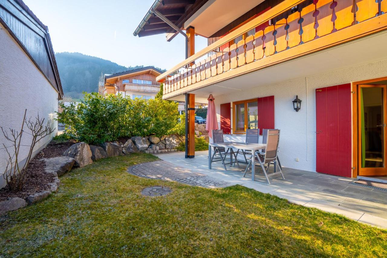 Alpenliebe Ferienwohnung Ofterschwang Exterior foto